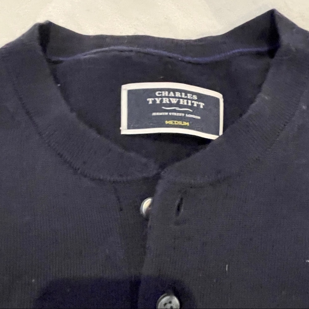 Charles Tyrwhitt Merino Henley - Picture 2 of 4